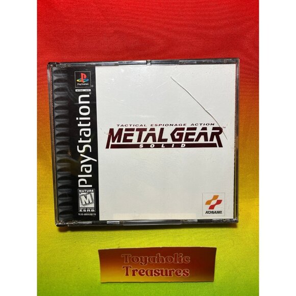 Metal Gear Solid PlayStation 1 Game PS1